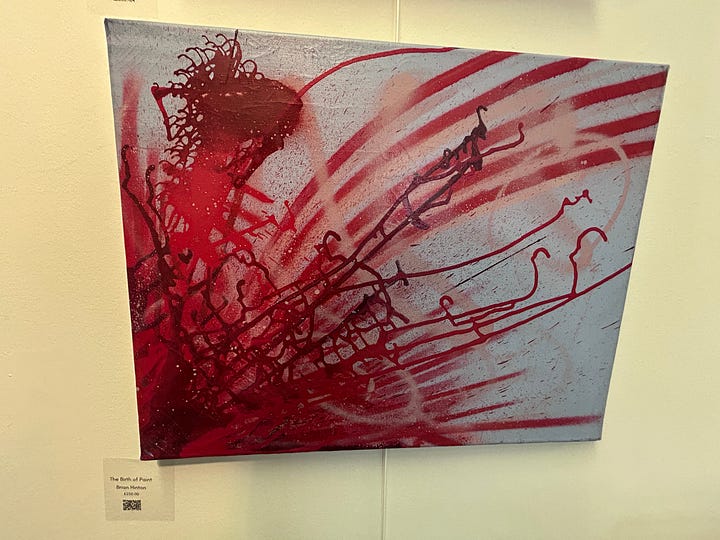 FOR SALE: Part of the Art BRUT Exhibition, June 2025 at Swindon Art Museum.