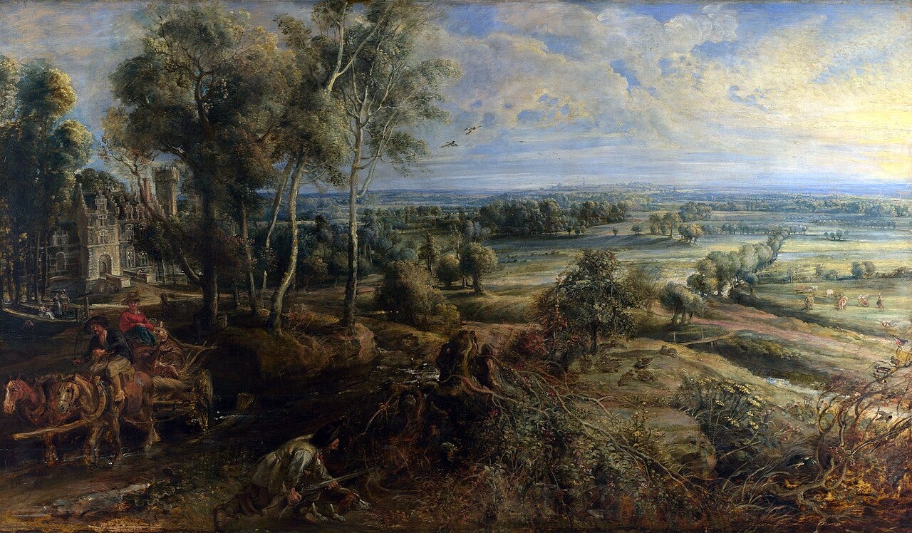 Rubens countryside landscape
