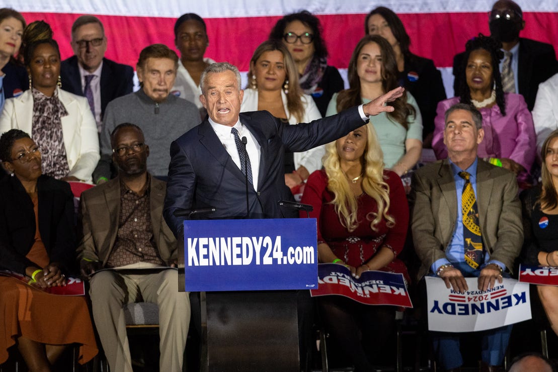 RFK Jr.: Green hero turned anti-vaccine activist takes on Biden - E&E News  by POLITICO