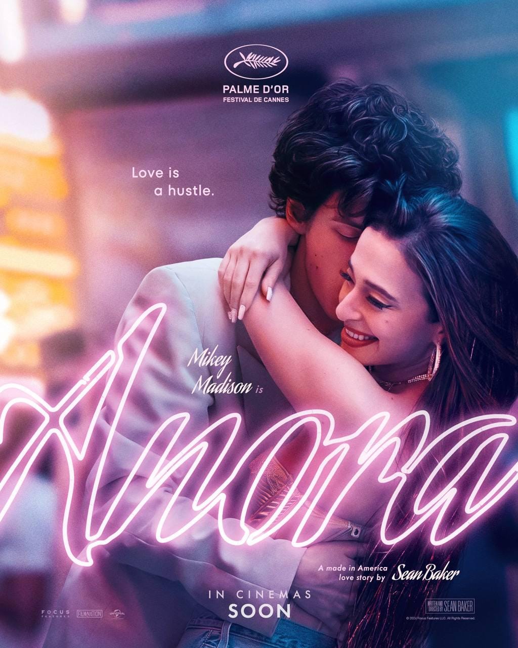 New (and a better) Anora poster : r/oscarrace