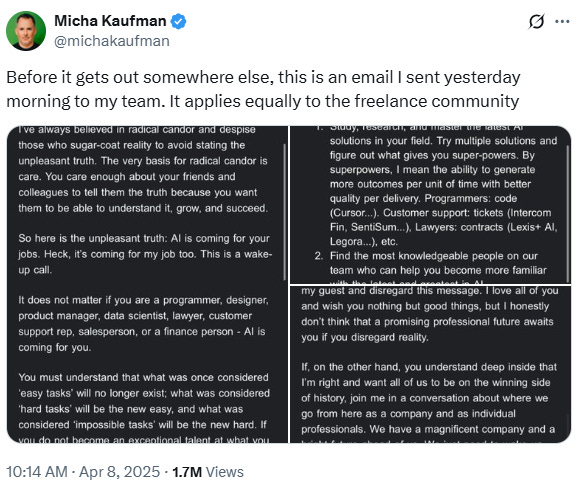 https://x.com/michakaufman/status/1909610844008161380