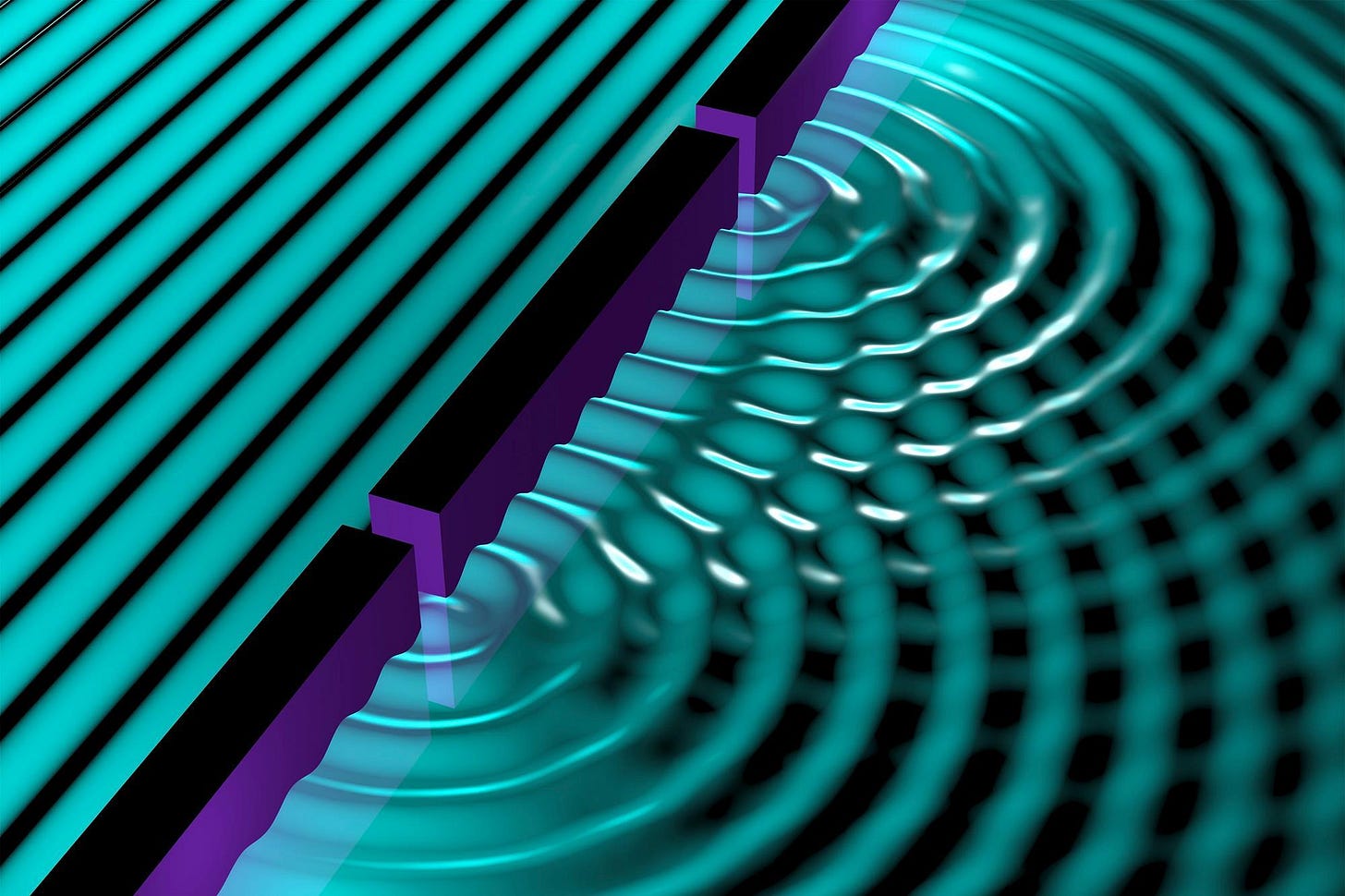 Quantum double-slit experiment done with molecules for the first time |  Research | Chemistry World