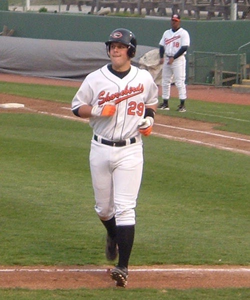 Last year's Orioles first round pick Brandon Snyder is in the midst of his initial full season as a pro. Last year's Orioles first round pick Brandon Snyder is in the midst of his initial full season as a pro.