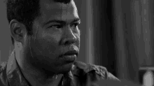 Funny Meme Key And Peele Sweating Black And White GIF | GIFDB.com