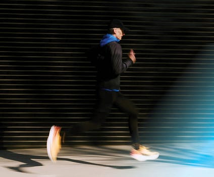 he tells his followers to run like a dead octopus! it�s oddly genius.