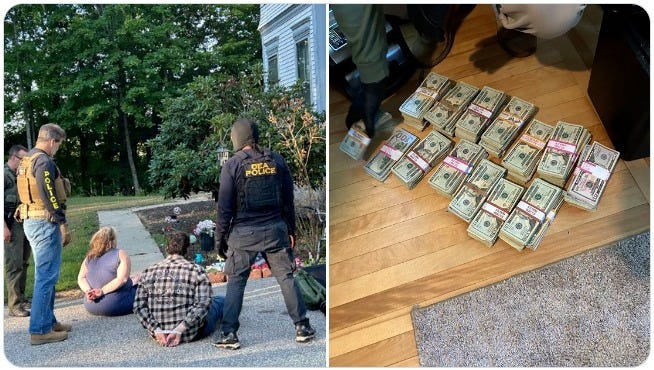 27 people suspected on involvement in Sinaloa Cartel operations in Franklin, New Hampshire were arrested there this week. 27 people suspected on involvement in Sinaloa Cartel operations in Franklin, New Hampshire were arrested there this week.