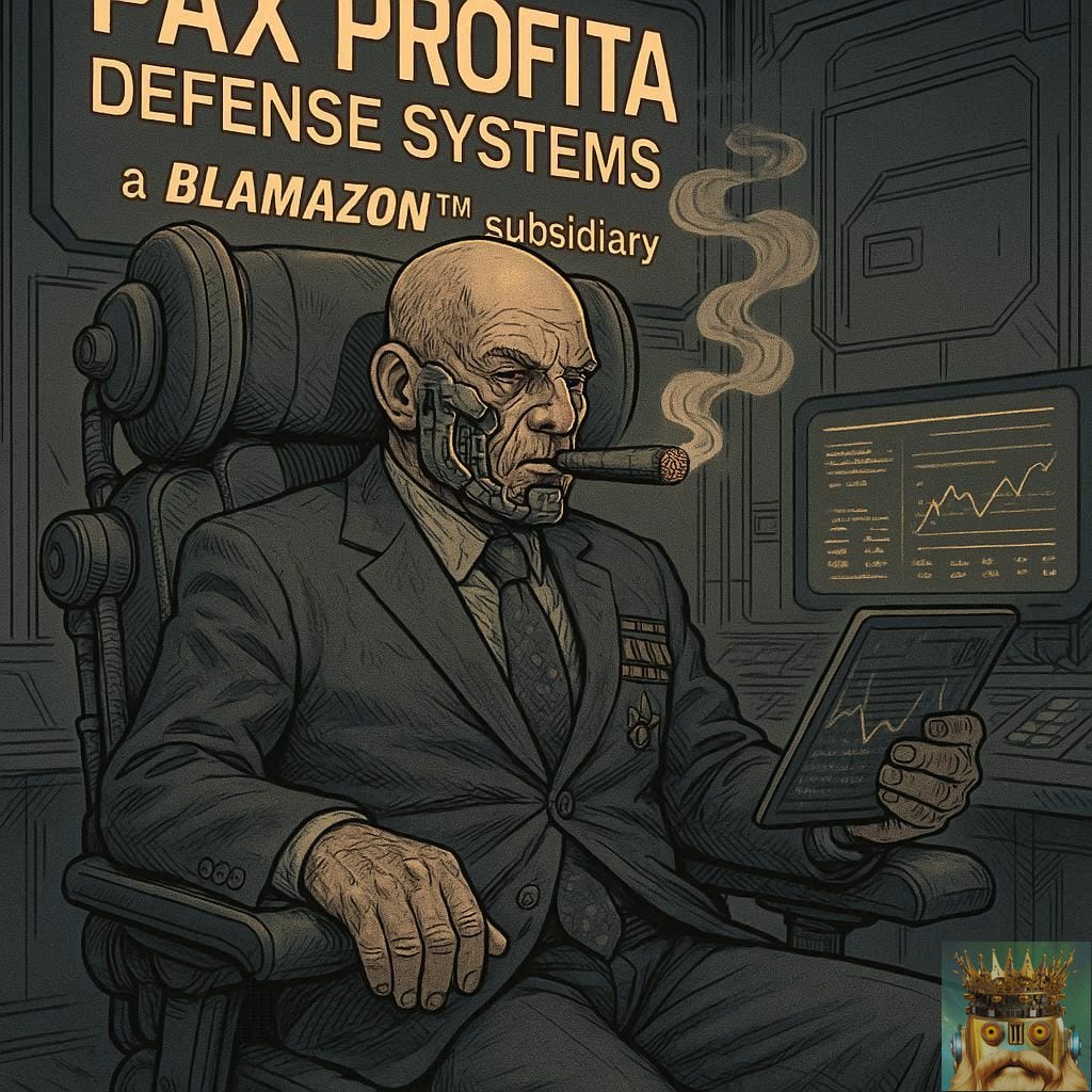 GENERAL CHESTER “LUCKY CLOVER” FIELD (RET.), CEO OF PAX PROFITA DEFENSE SYSTEMS, A BLAMAZON™ SUBSIDIARY