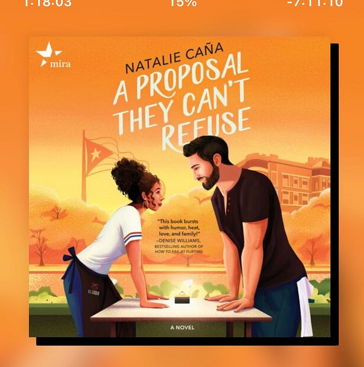 reading right now Tessa Bailey and Natalie Caña