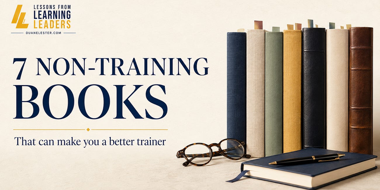 7 Non-Training Books That Can Still Make You a Better Trainer