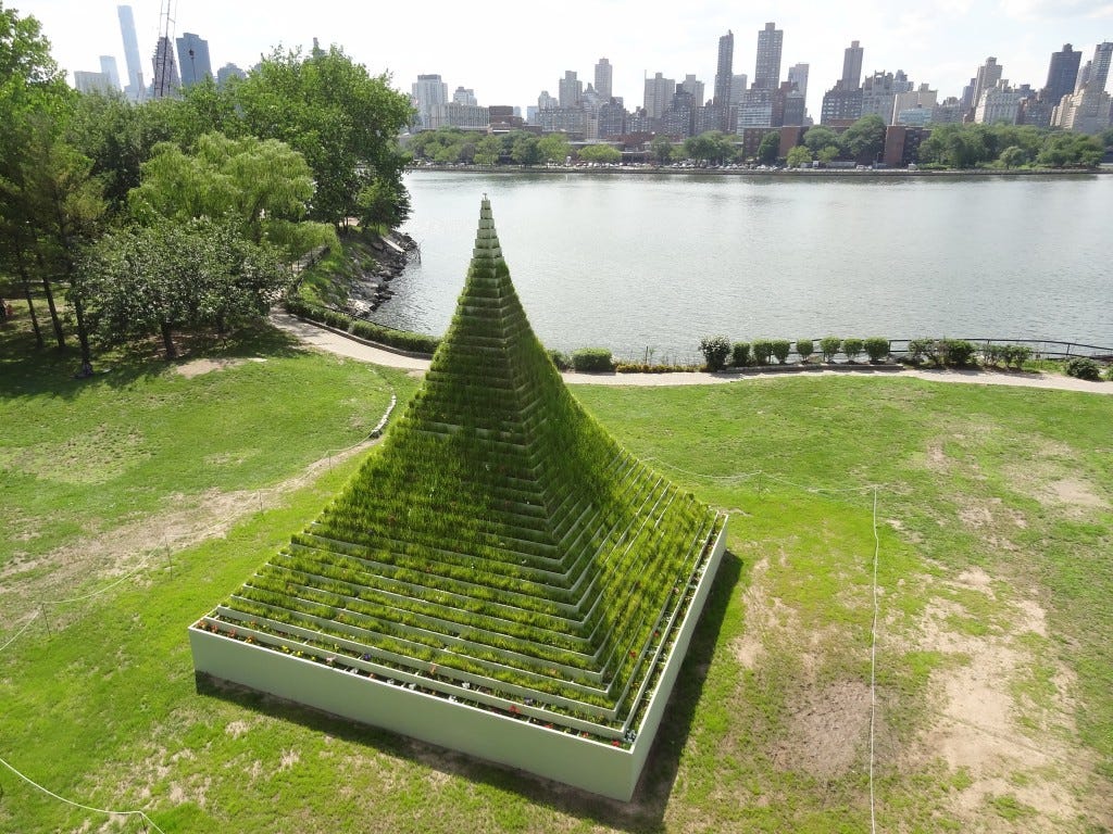The Living Pyramid | Socrates Sculpture Park