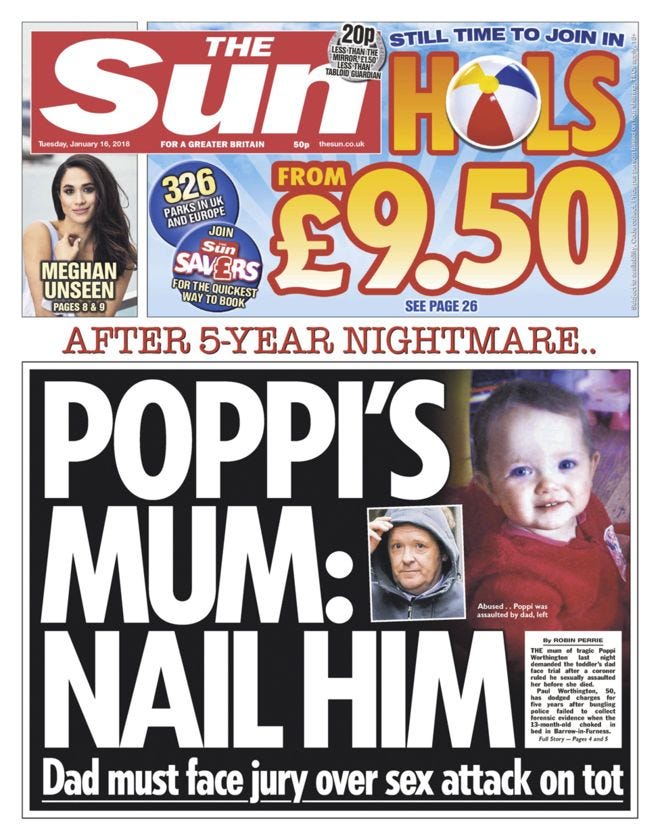 The Sun Front Page - 16.01.18 The Sun Front Page - 16.01.18