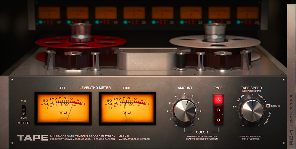 tape saturation plugin on mix bus for subtle analog warmth