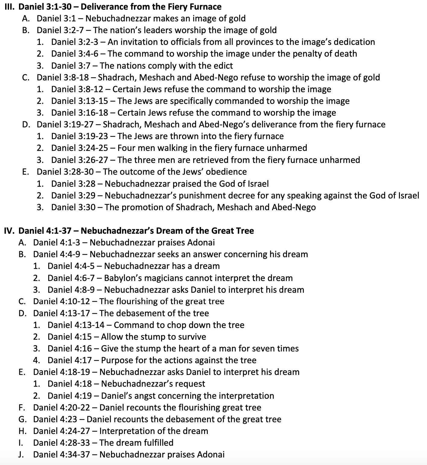 Daniel Scripture Template An Outline of the Book of Daniel! - by Tony Robinson