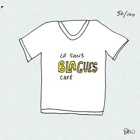 More thumbnail sketches of t-shirt concepts.