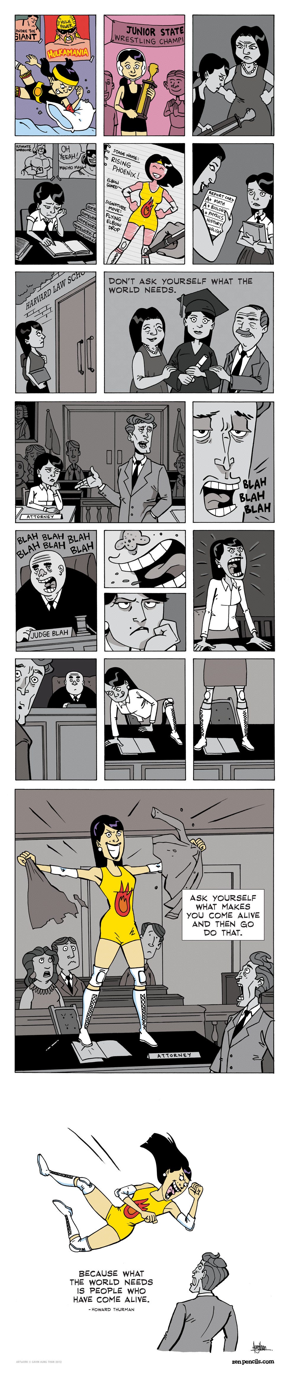 83. HOWARD THURMAN: Ask yourself