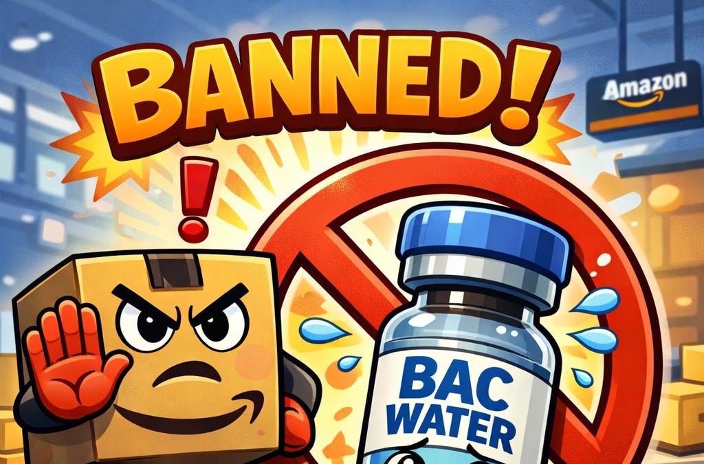 No More Bac Water on Amazon - by Derek