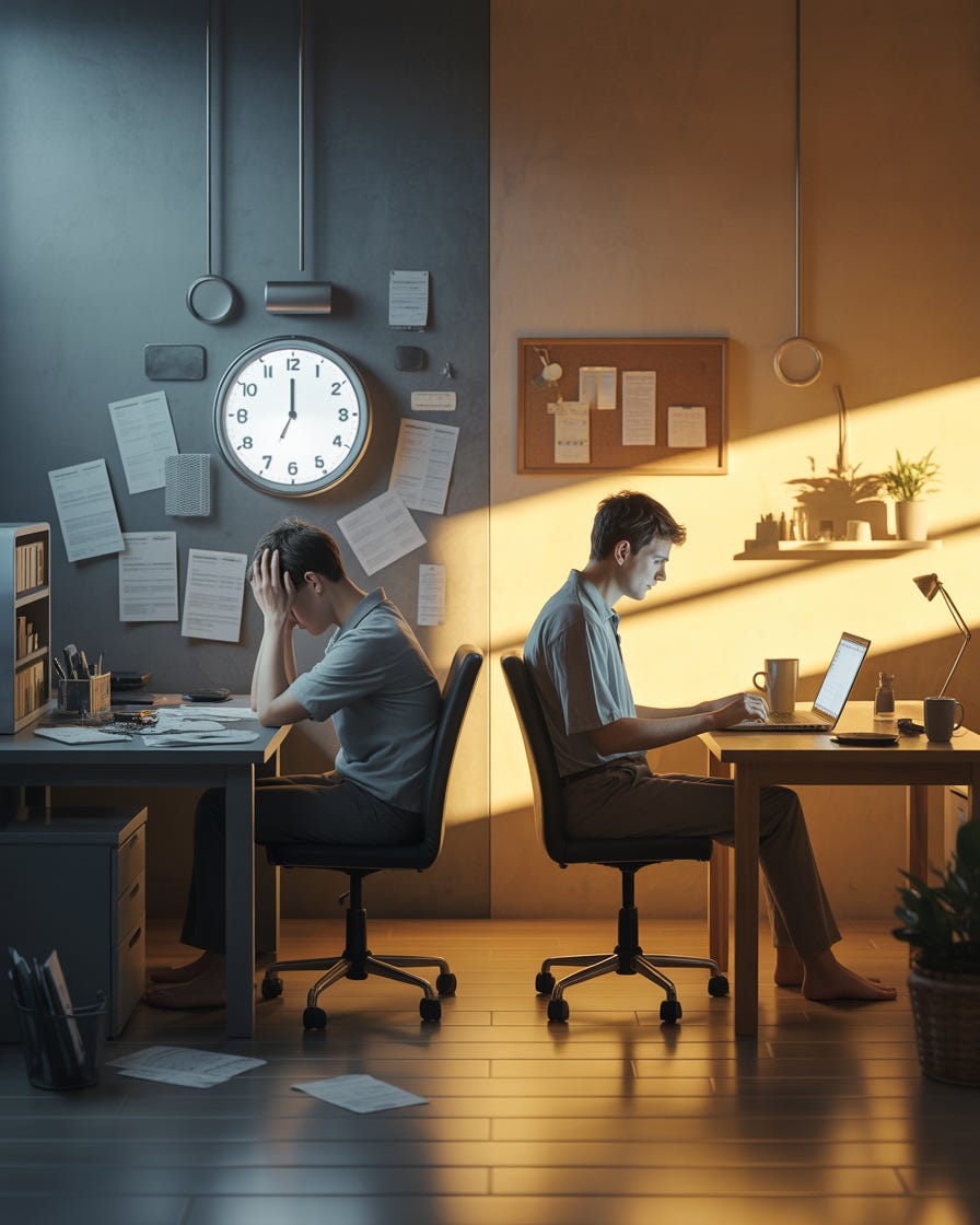 What business can I start online with no money in 2026 visual showing transformation from struggling beginner to successful online entrepreneur What business can I start online with no money in 2026 visual showing transformation from struggling beginner to successful online entrepreneur