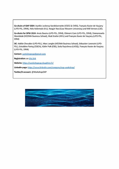 Workshop schedule and speaker bios