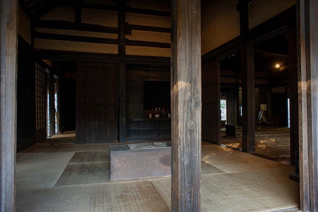 The zashiki of the Kitamura House The zashiki of the Kitamura House