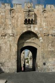 Sheep Gate in Jerusalem's Old City Sheep Gate in Jerusalem's Old City