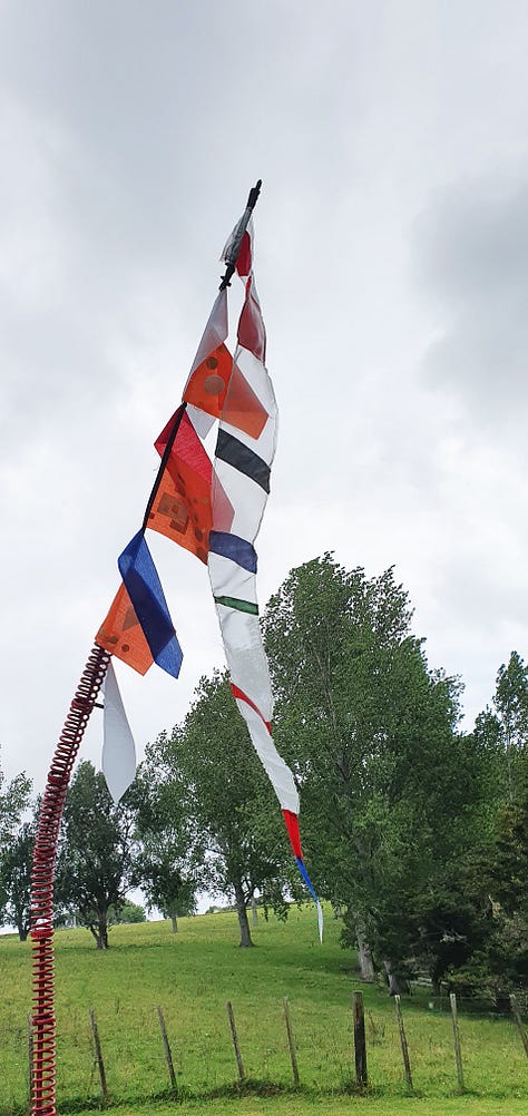 Flags made by Mc Kinley Rd Creatives