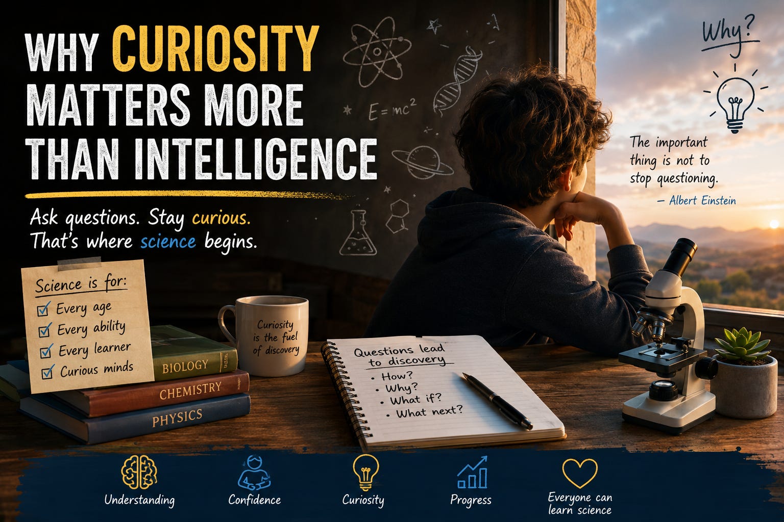 Why Curiosity Matters More Than Intelligence