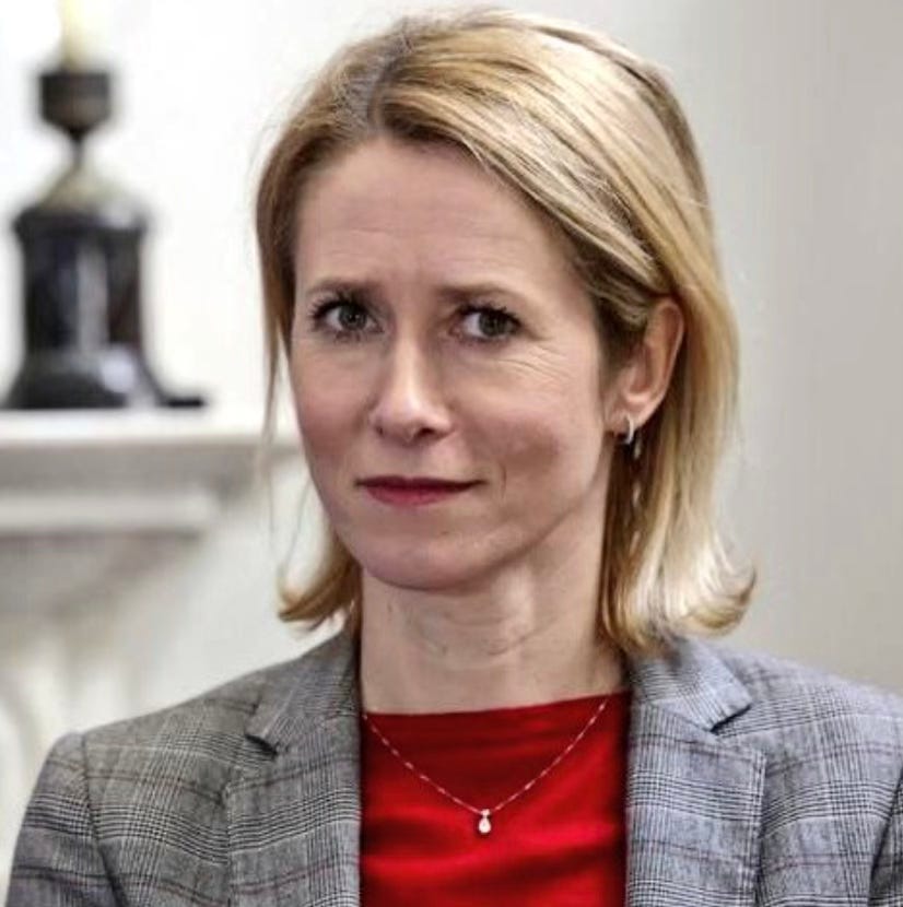 Kaja Stack Kaja Kallas is an embarrassment and a symptom of the demise of European ...