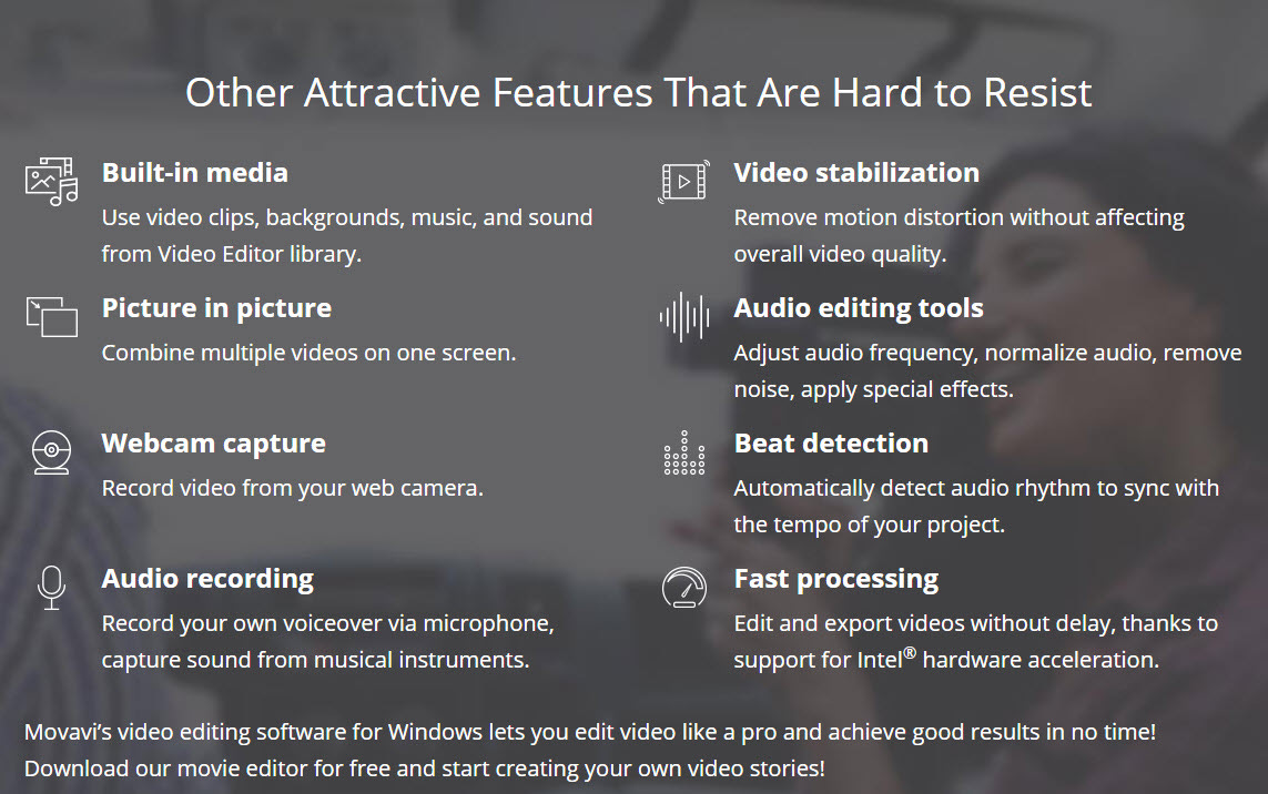 more movavi video edtior features more movavi video edtior features