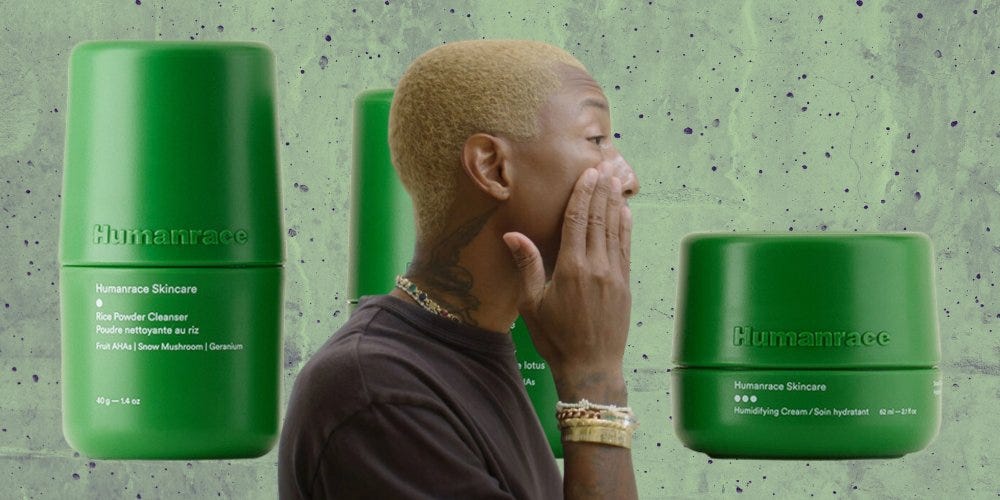 Pharrell Williams : que penser de sa marque de beauté Humanrace ? -  Stylist.fr