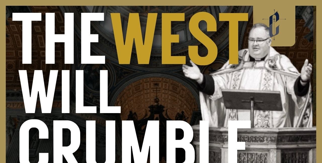 "I Couldn't Stay Anglican" Faith, Truth & the Crisis of the West.
