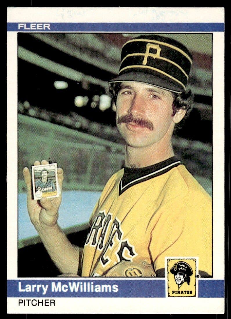 1984 Fleer Larry McWilliams