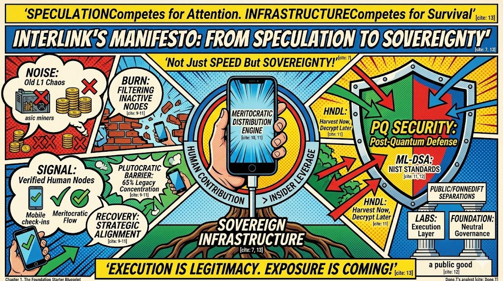 From Speculation to Sovereignty — A Manifesto. From Speculation to Sovereignty — A Manifesto.