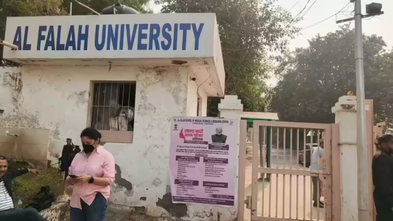 Show-cause notice to Al-Falah University for 'false NAAC claims'; Action  follows blast probe link | India News - The Times of India