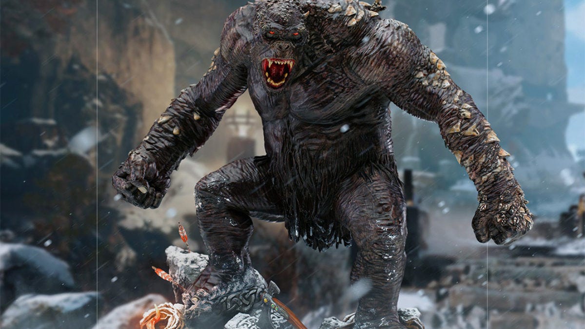 God of War Ogre Comes To Life With New Iron Studios Statue God of War Ogre Comes To Life With New Iron Studios Statue