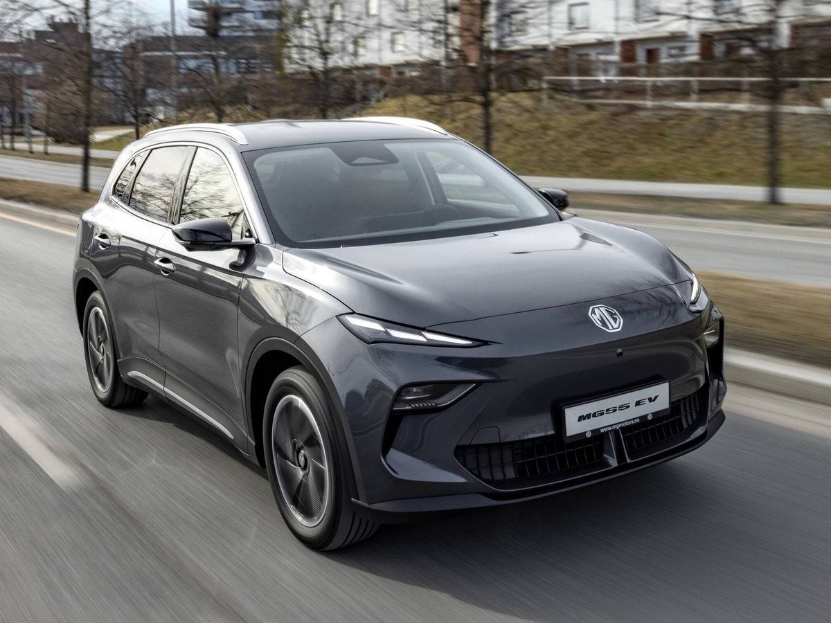 Foto: El nuevo MGS5 EV es un SUV de 4,48 metros de longitud. (MG)