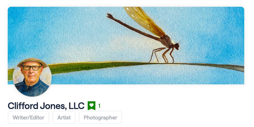 Screenshot of a Nextdoor profile