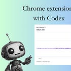 Building a chrome extension with AI
