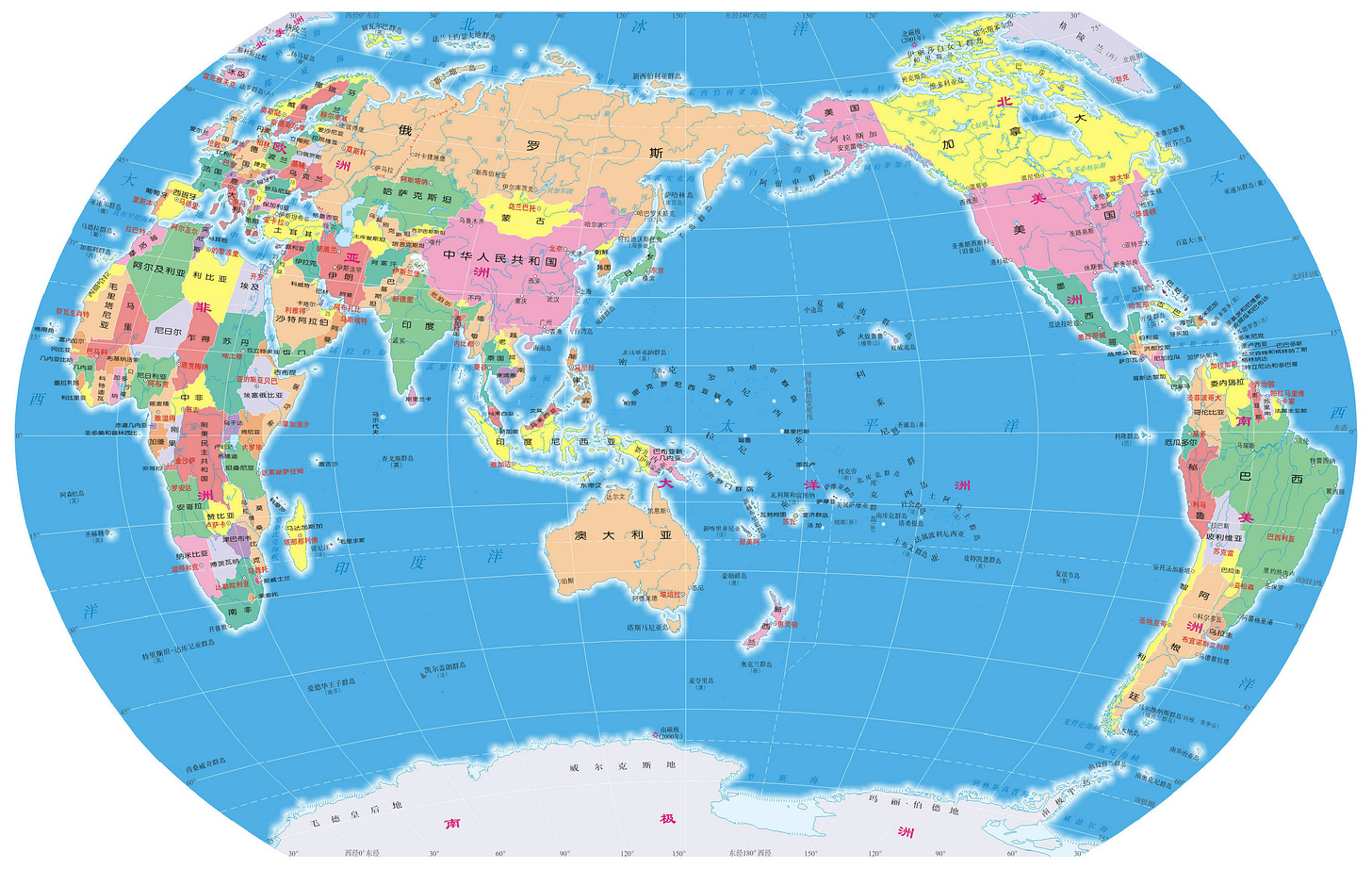 r/Maps - The world map from China's perspective... r/Maps - The world map from China's perspective...