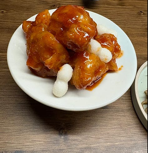 Masil Korean food dining Barcelona food guide travel guide kimchi korean fried chicken