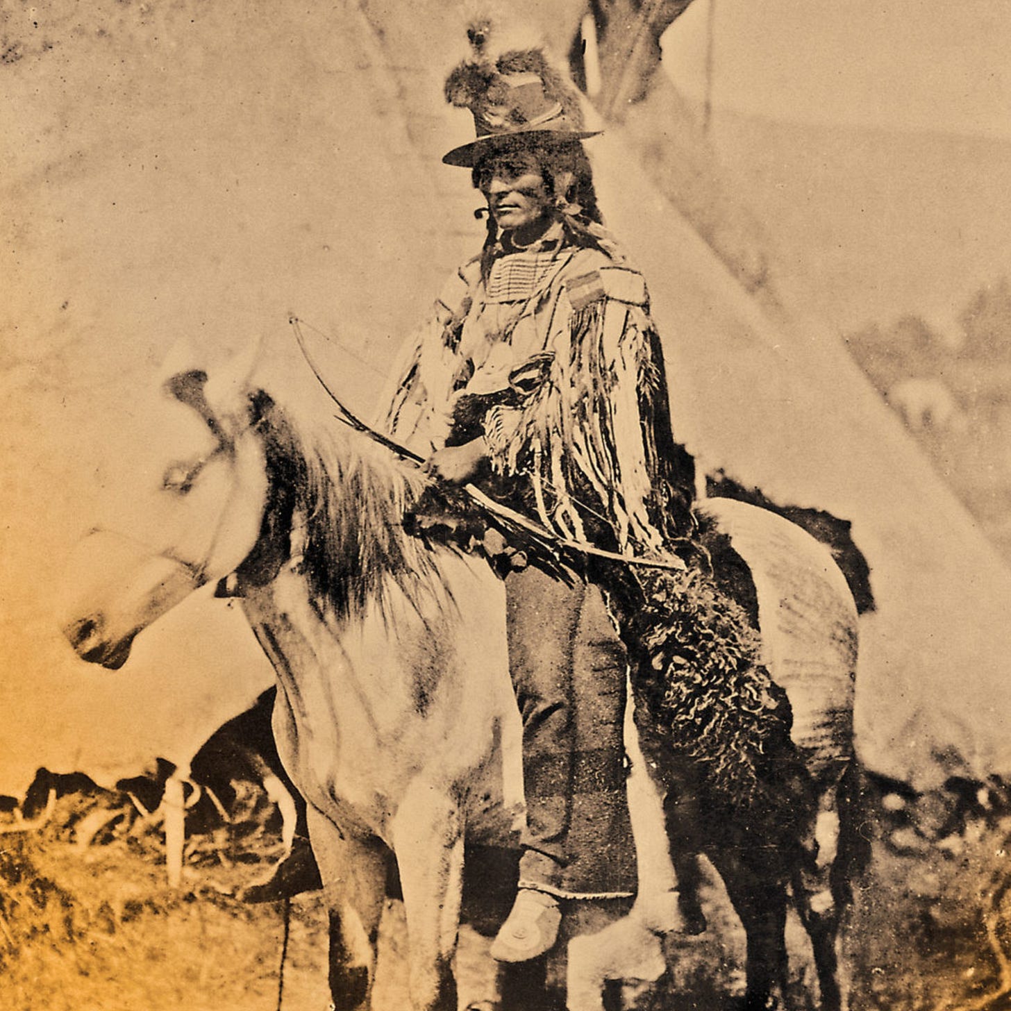 Photo of Nez Perce Chief Looking Glass.