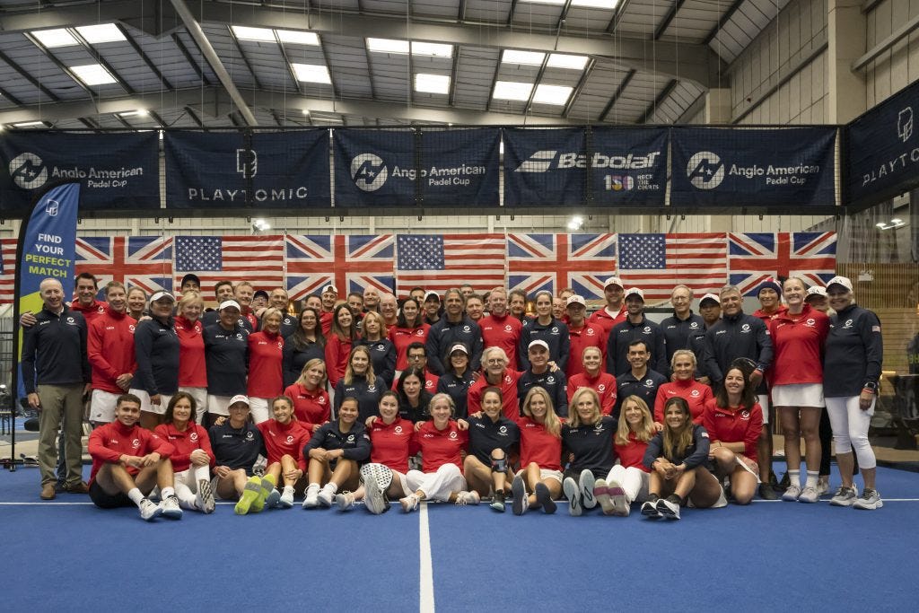 Team USA wins inaugural Anglo American Padel Cup in London - Sport Industry Group Team USA wins inaugural Anglo American Padel Cup in London - Sport Industry Group