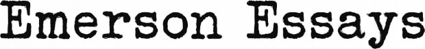 Emerson Essays