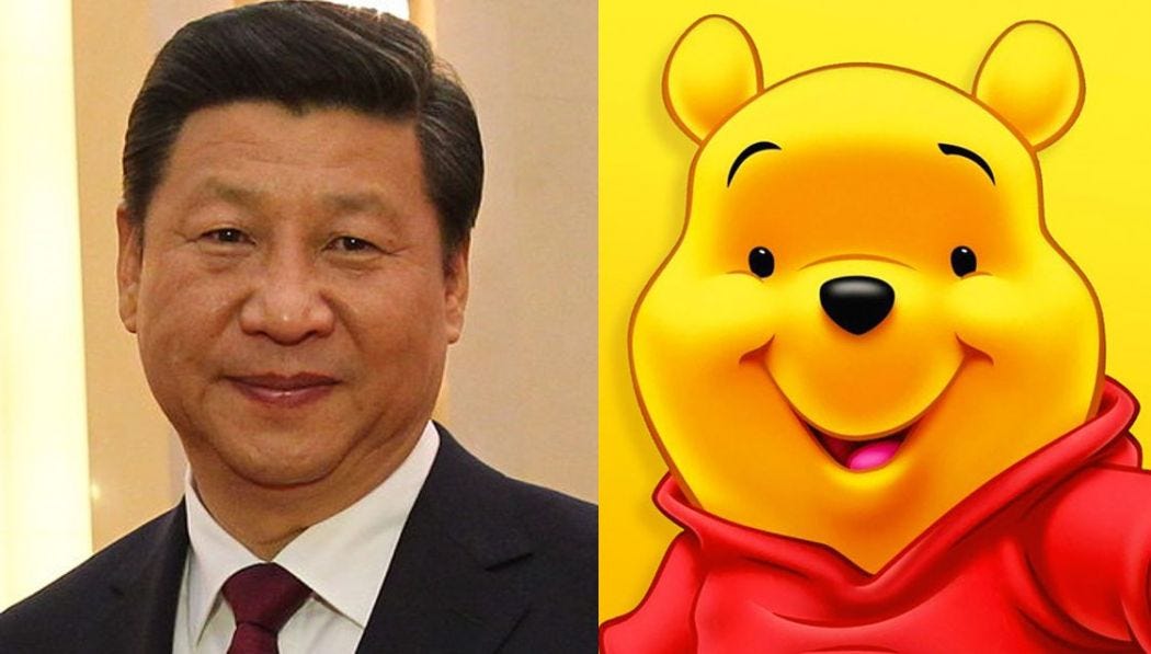 China has banned Winnie the Pooh for comparison with Xi Jinping China has banned Winnie the Pooh for comparison with Xi Jinping
