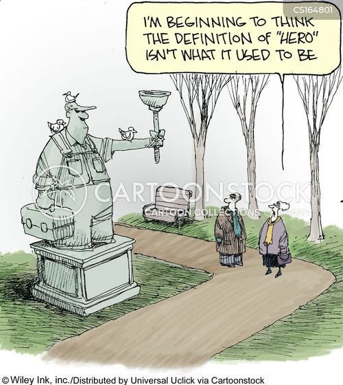 Working Class Hero Cartoons and Comics - funny pictures from CartoonStock