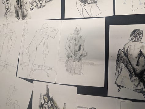 life drawing male nude cardiff aberdare