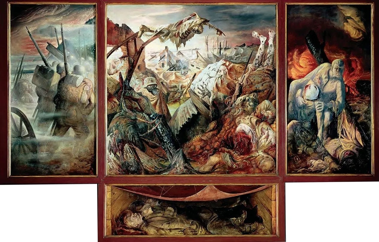 Otto Dix — War (1929-1932)