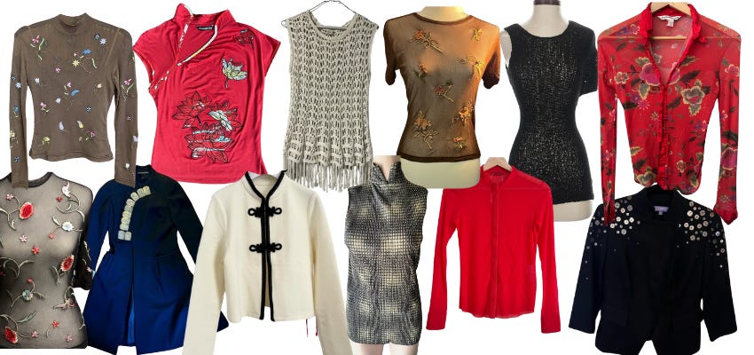 トップス vivienne tam archive CHINESE tops Vivienne Tam Vintage Kwan Yin Buddha Top-RARE | eBay