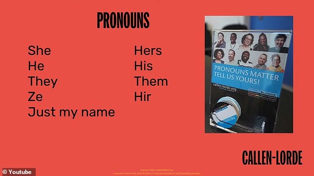 The head of Signature Bank hosted a company seminar on gender-neutral  pronouns before the bank went bankrupt
