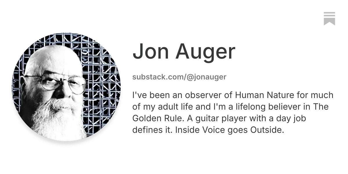 Jon Auger | Substack