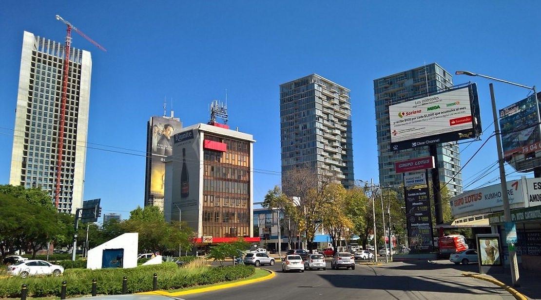 Skyline de los Rascacielos de Guadalajara Skyline de los Rascacielos de Guadalajara